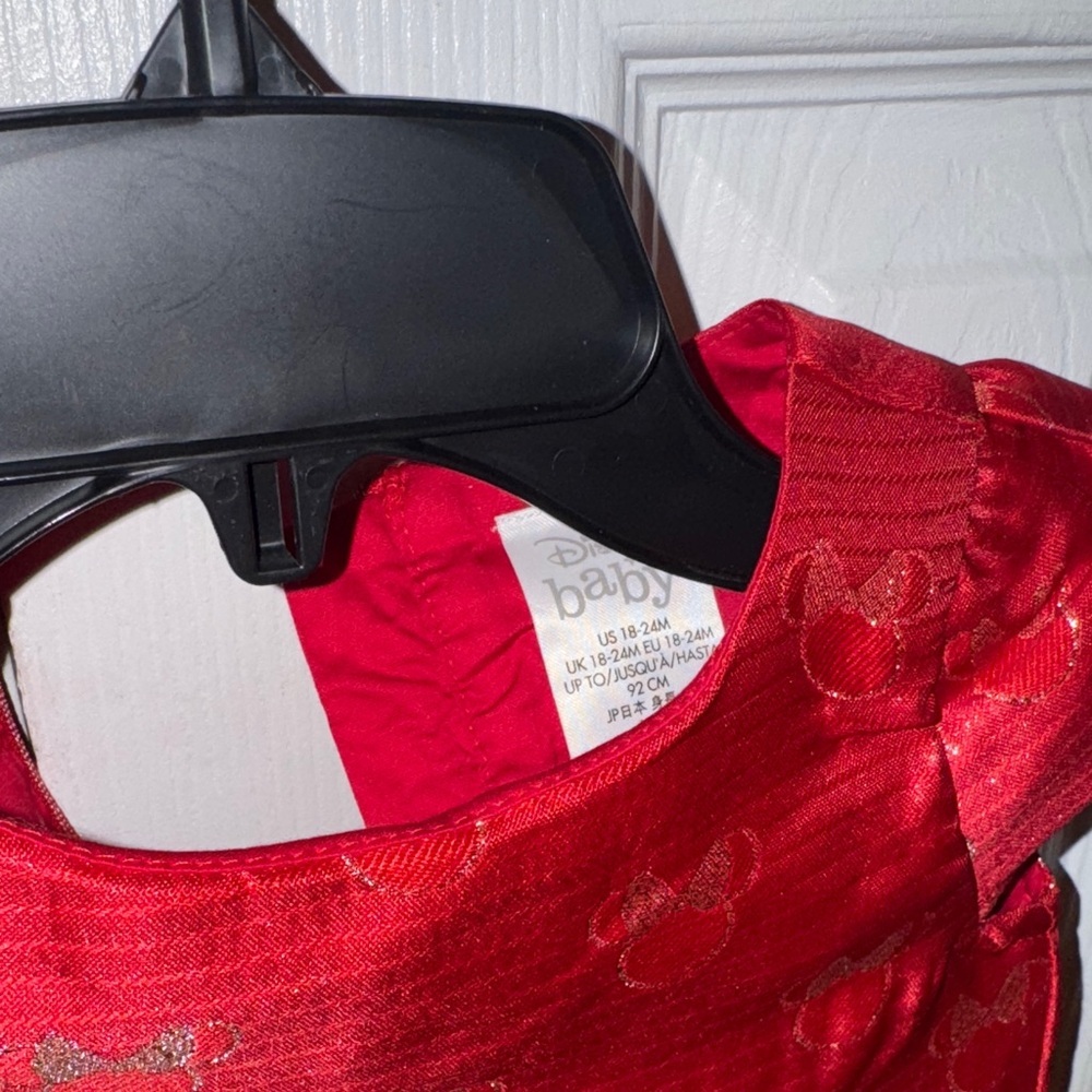 Disney Red Dress with Gold Accents - Picture 2 of 6